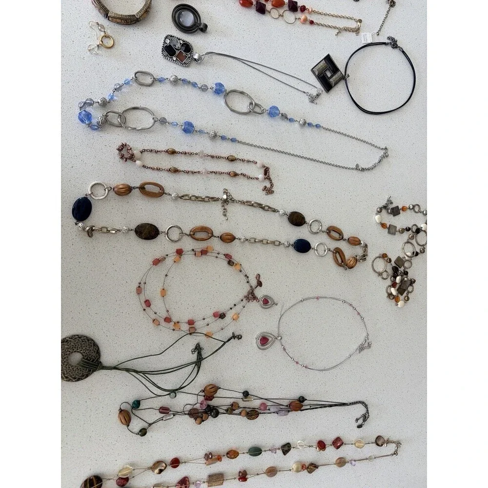 Amazing Lot of All Lia Sophia Jewelry Necklaces, Bracelets, Rings New Used